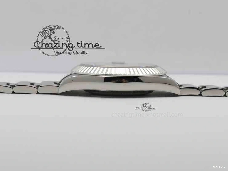 MiroTime 1221 DateJust II 41mm SS BP Maker Best Edition Gray Dial On SS Bracelet SA Trendsetting 3736